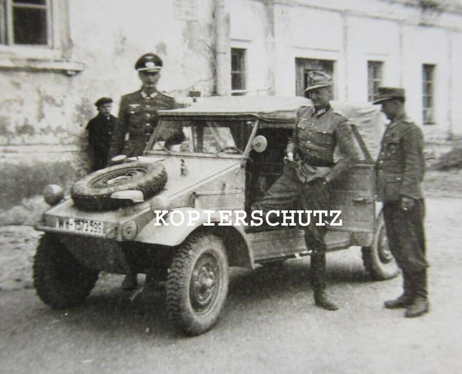 Foto VW Kübelwagen Nummernschild WH - 1573599