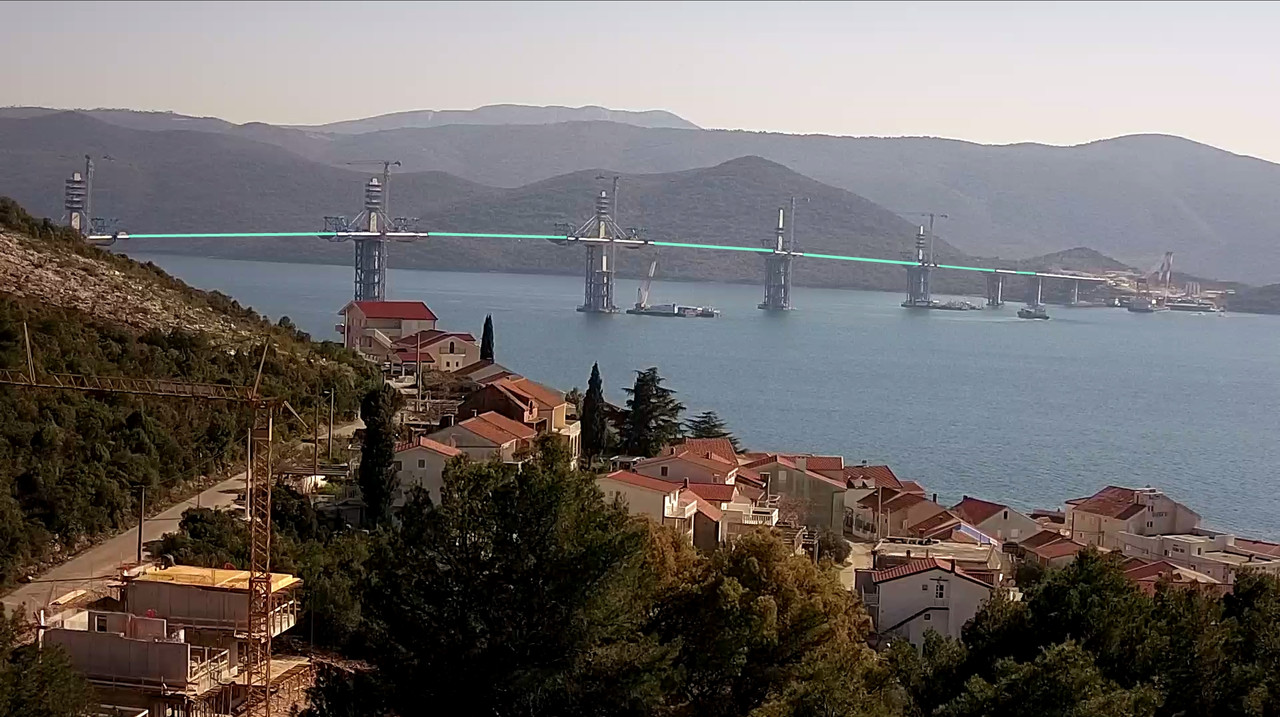 New China TV: China-constructed Peljesac Bridge progressing at speed in Croatia - Page 4 118