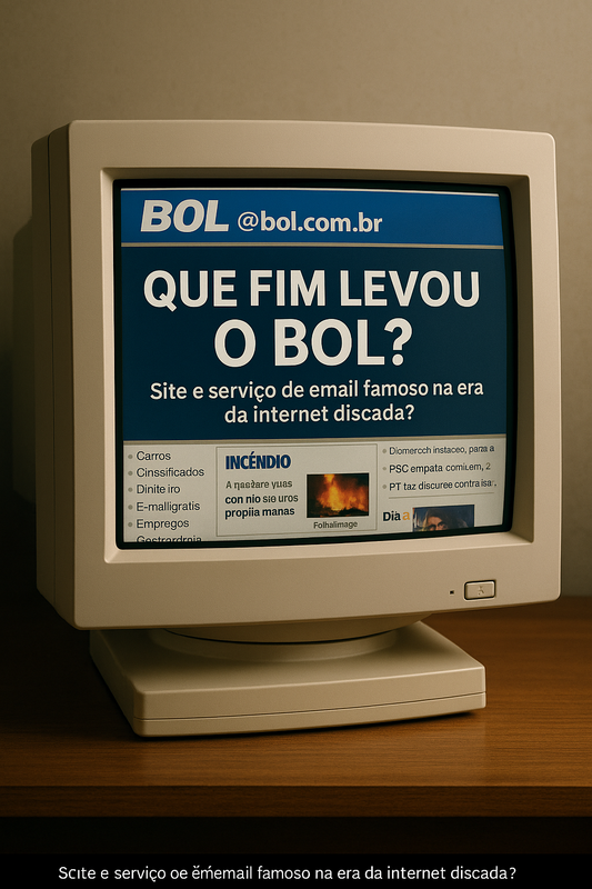 Que Fim Levou o BOL? O Veterano da Internet Discada Brasileira