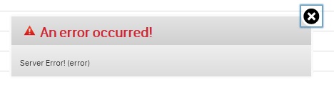 error