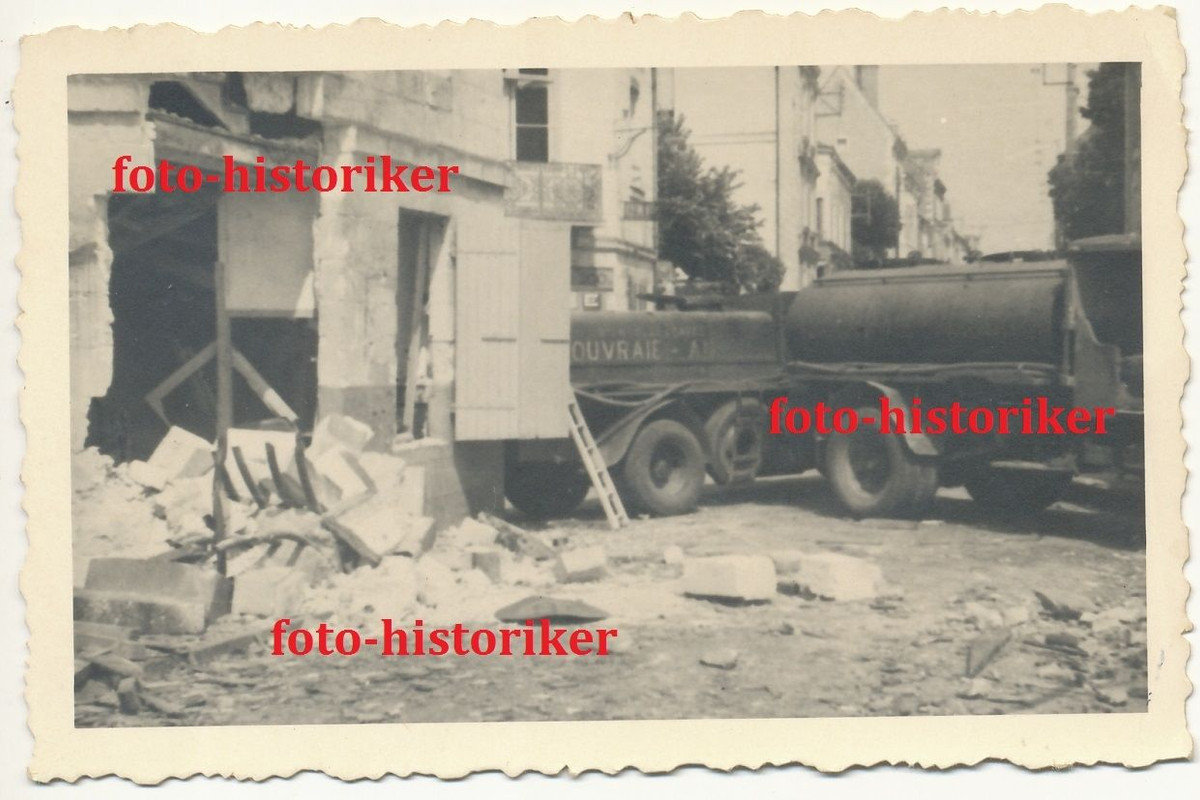 französischer BEUTE LKW Tankwagen Kennung Kessel