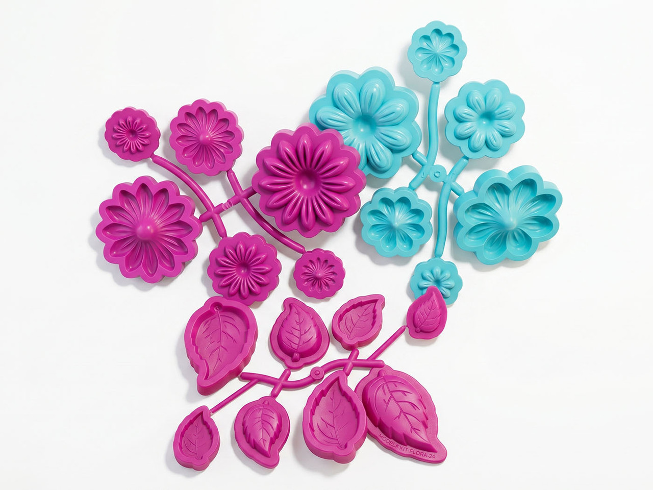 Molde foami flores y Hojas De Rosa floristería artificial con goma eva