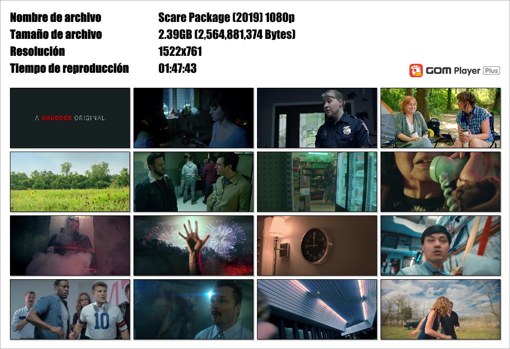 Scare Package 2019 (Blu-ray 1080p Dual Castellano / Ingles) 