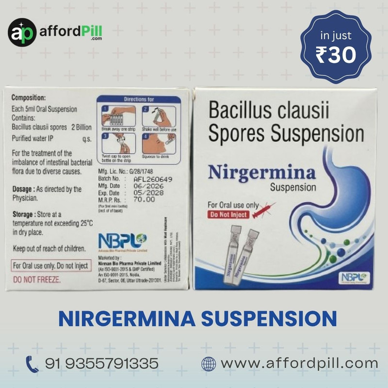 Nirgermina Suspension: Smart Healthcare Starts Here