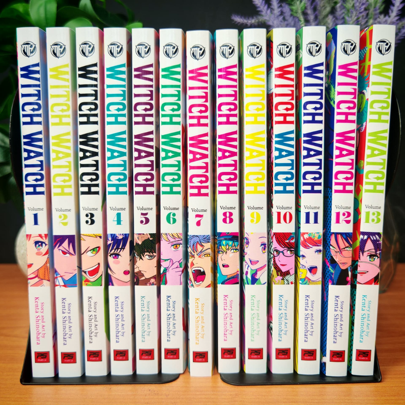 Witch Watch Vol.1–13 (Complete Set) Manga Books | English Version