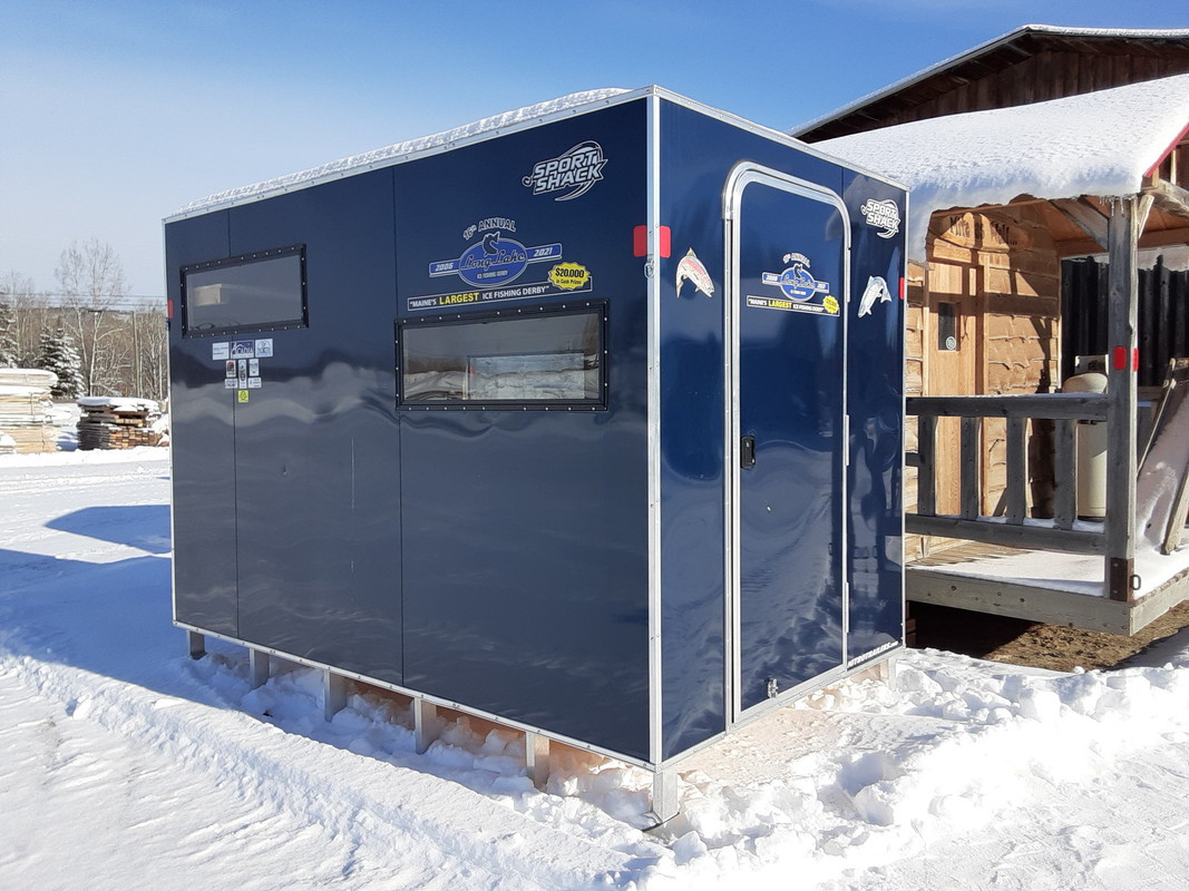 Derby Ice Cabin 2021 Outside