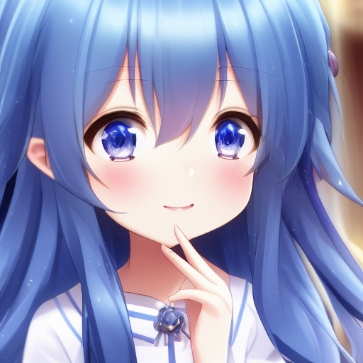 00380-711438954-DATE_ A_LIVE, 7yo little girl, exquisite anime  palace_bedroom, Full_body, blue_hair