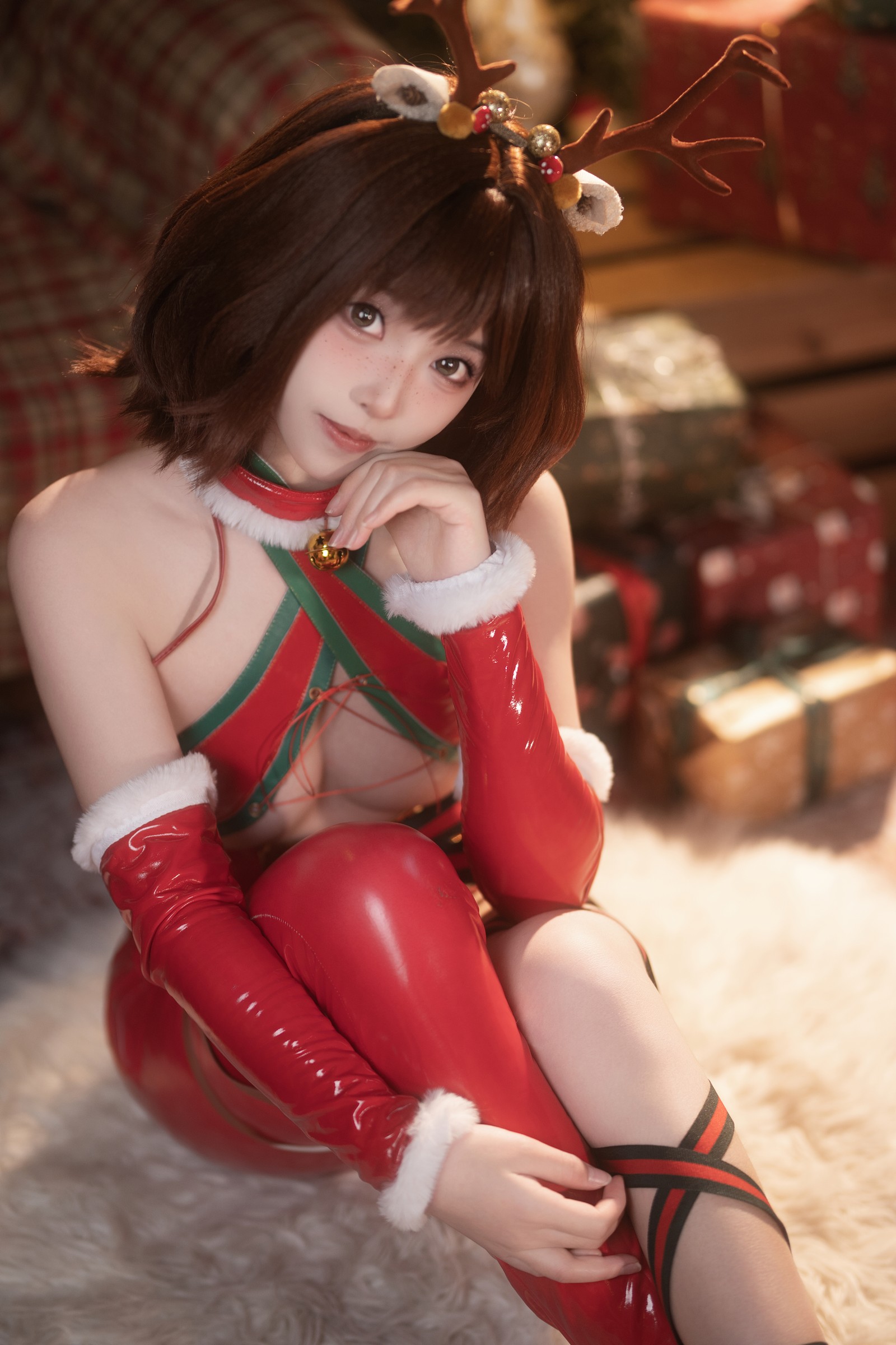 Bangni邦尼 – 圣诞小鹿 Cosplay 高清写真集（91P-7V-1.38GB）节日主题插图7