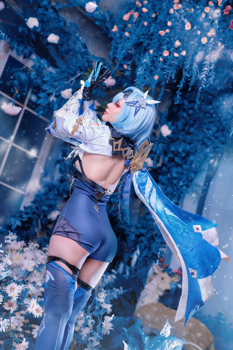 Joyce Lin2x Eula Cosplay Genshin Impact 高清写真 40P插图5