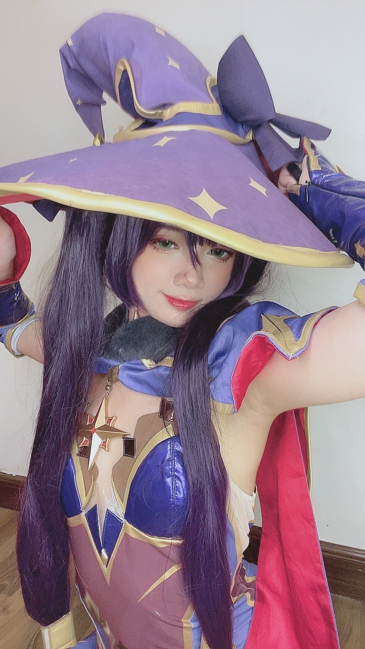 PoppaChan Mona Cosplay (Genshin Impact) HD Set – 53 Photos 20MB插图6