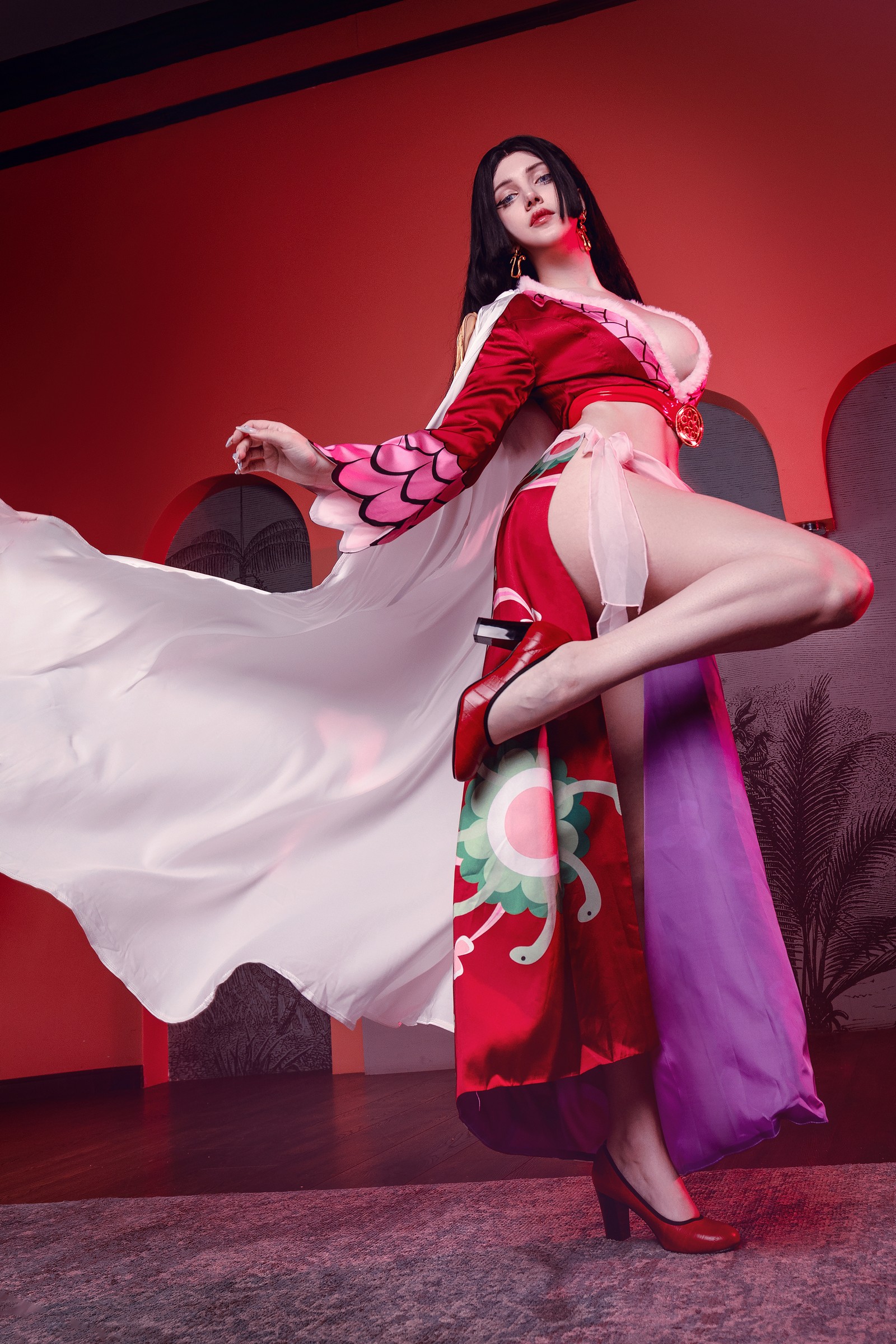 Ulichan作品赏析 Boa Hancock｜女帝汉库克高清写真 48P（664MB）插图1