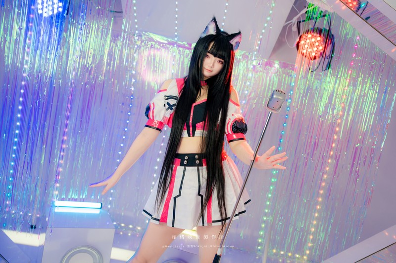 落落Raku 猫娘动漫制服 Cosplay 写真 38P插图1