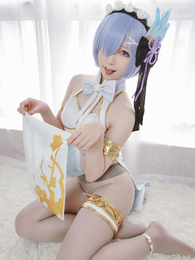 Asagiriai（愛ちゃん）ReZero 角色Cosplay写真图集 34P 高清美图合集 (285.5M)插图3