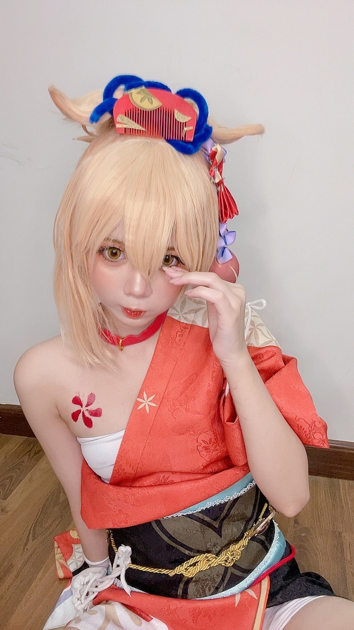 PoppaChan Yoimiya Cosplay (Genshin Impact) HD Photos – 80 Images 270MB插图7