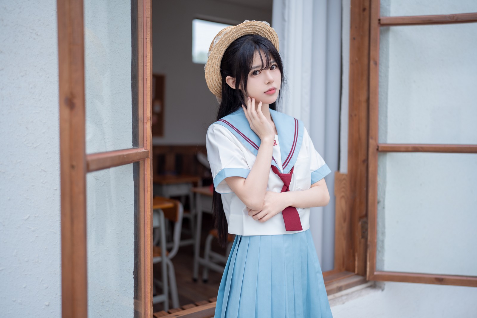 rua阮阮 雪糕 主题 写真合集｜夏日清凉少女写真（40P｜527MB）插图7