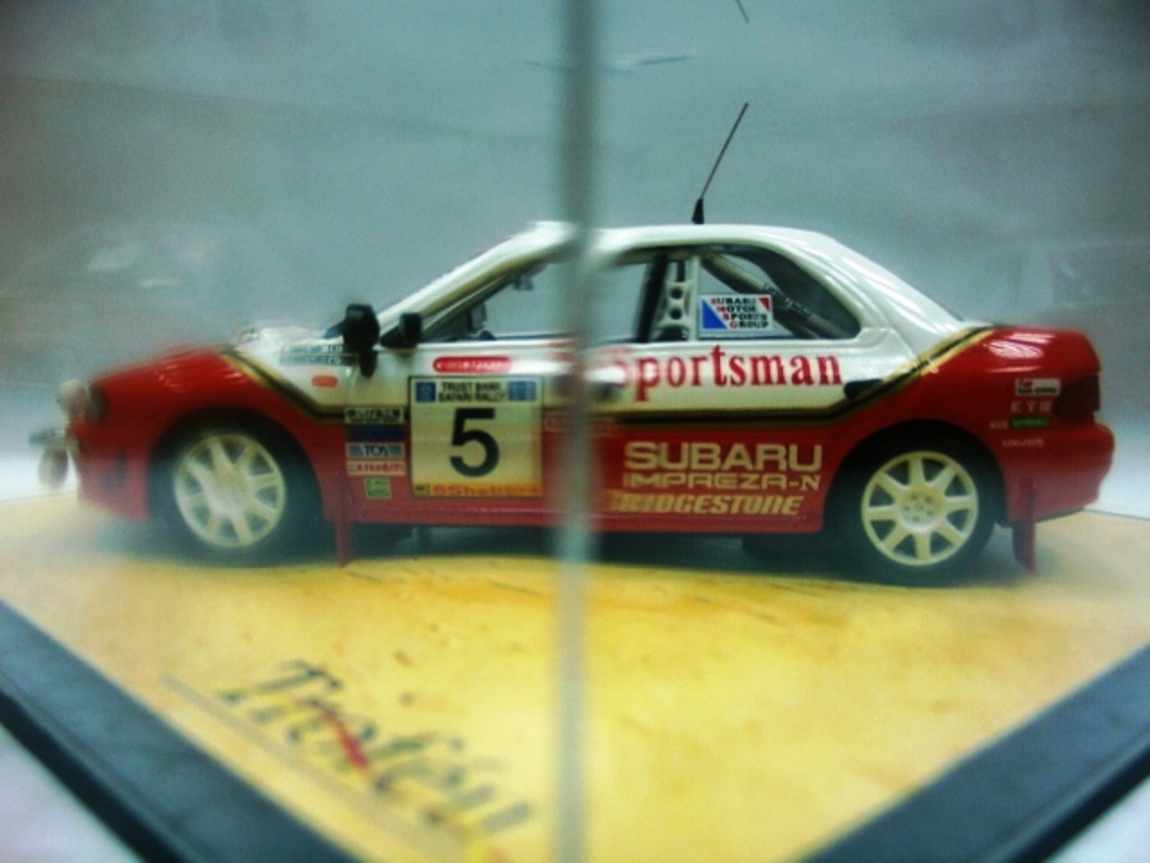 【未開封】1995年WRC総合チャンピオン記念SUBARUノベリティ WOW EXTREMELY RARE Subaru Impreza WRX WRC Njiru Winner