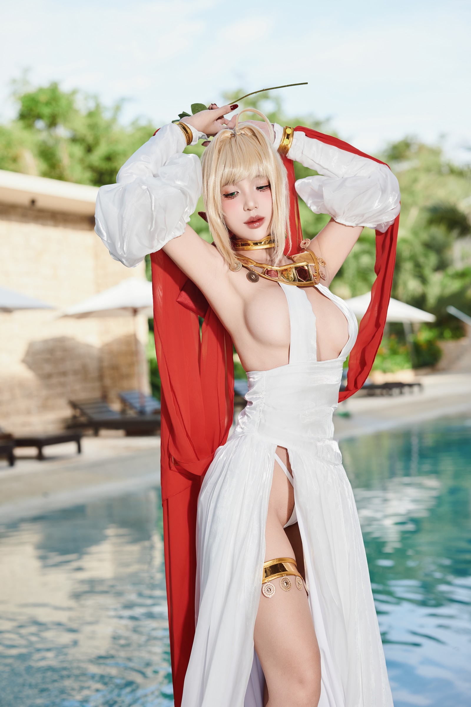 Puy Puy – Nero Formal Dress Cosplay 高清写真集（123P-1.43GB）FGO插图6
