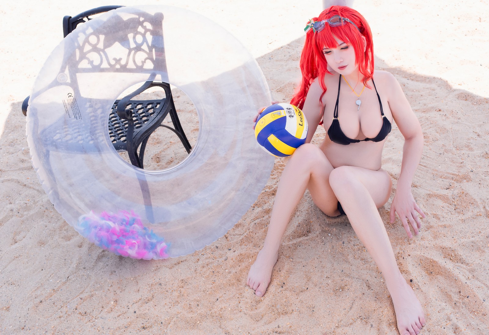 刺青Poi 沙滩排球 Cosplay｜夏日主题 写真合集（含隼隼子）【40P｜667.8MB】插图3