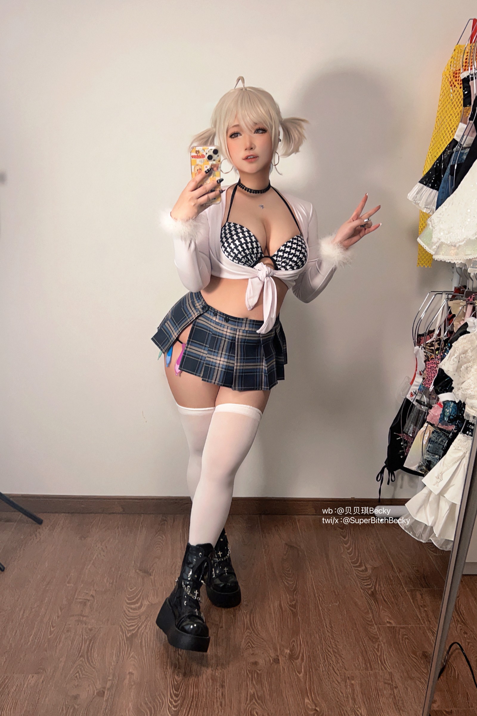 贝贝琪 Becky 辣妹风格 Cosplay 写真合集｜高清大图（50P｜331MB）插图2
