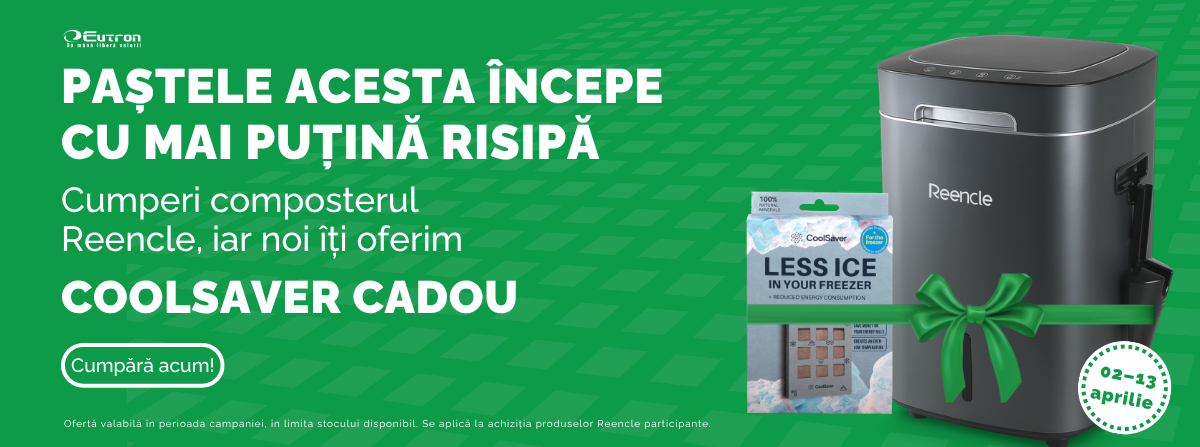 Paștele acesta începe cu mai puțină risipă - Reencle + CoolSaver cadou