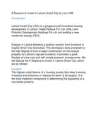 9 Reasons to Invest in Lahore Smart City by Lion HDB