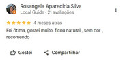 Avaliação real sobrancelhas