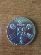 100 Pesetas de 1975. Doble segmentada 1980-02