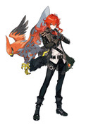 Diluc-and-Talonflame