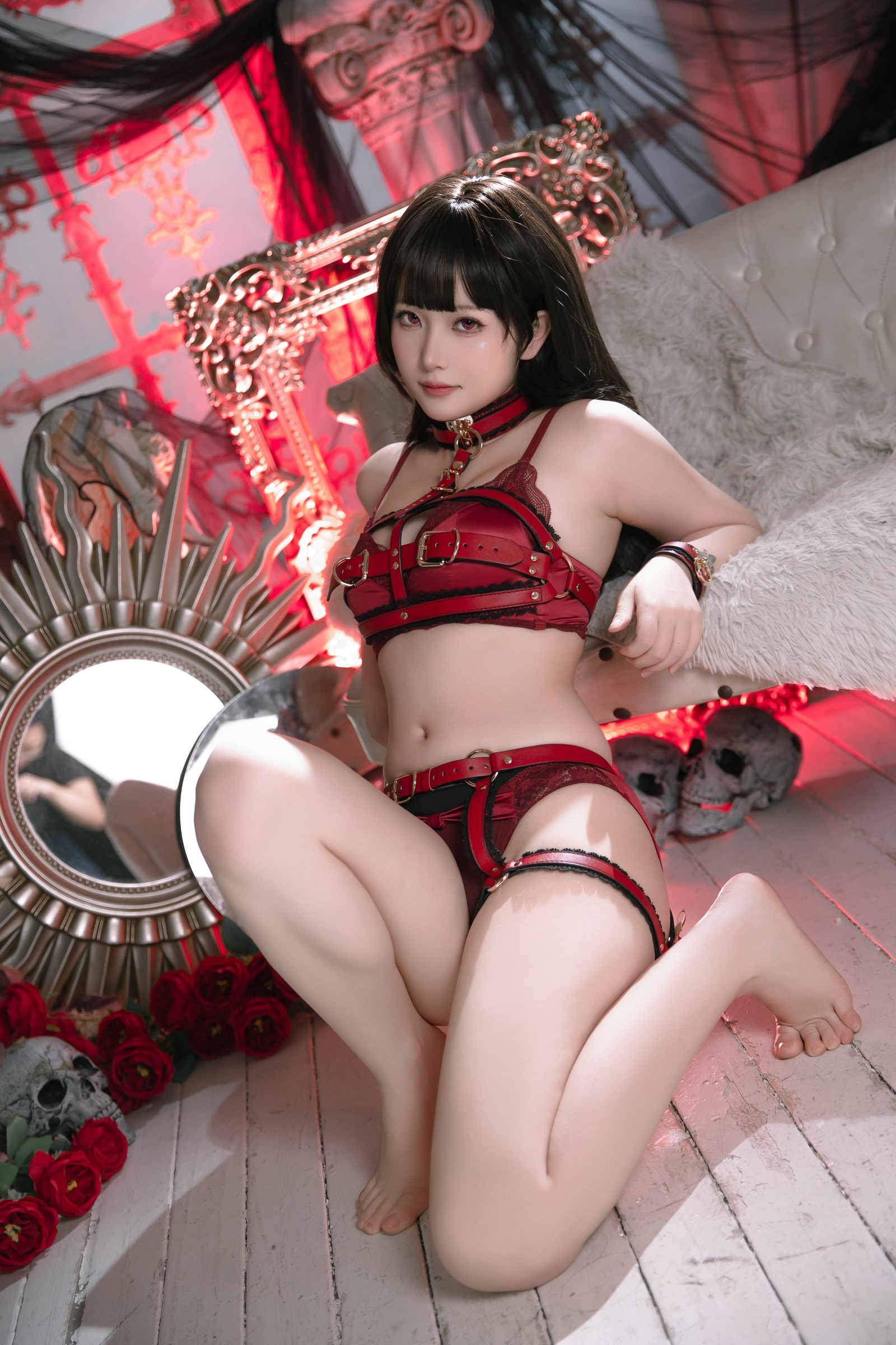 屿鱼 Yuyu 蔚蓝档案 晚安魔法 Cosplay 写真集（22P｜158MB）插图6