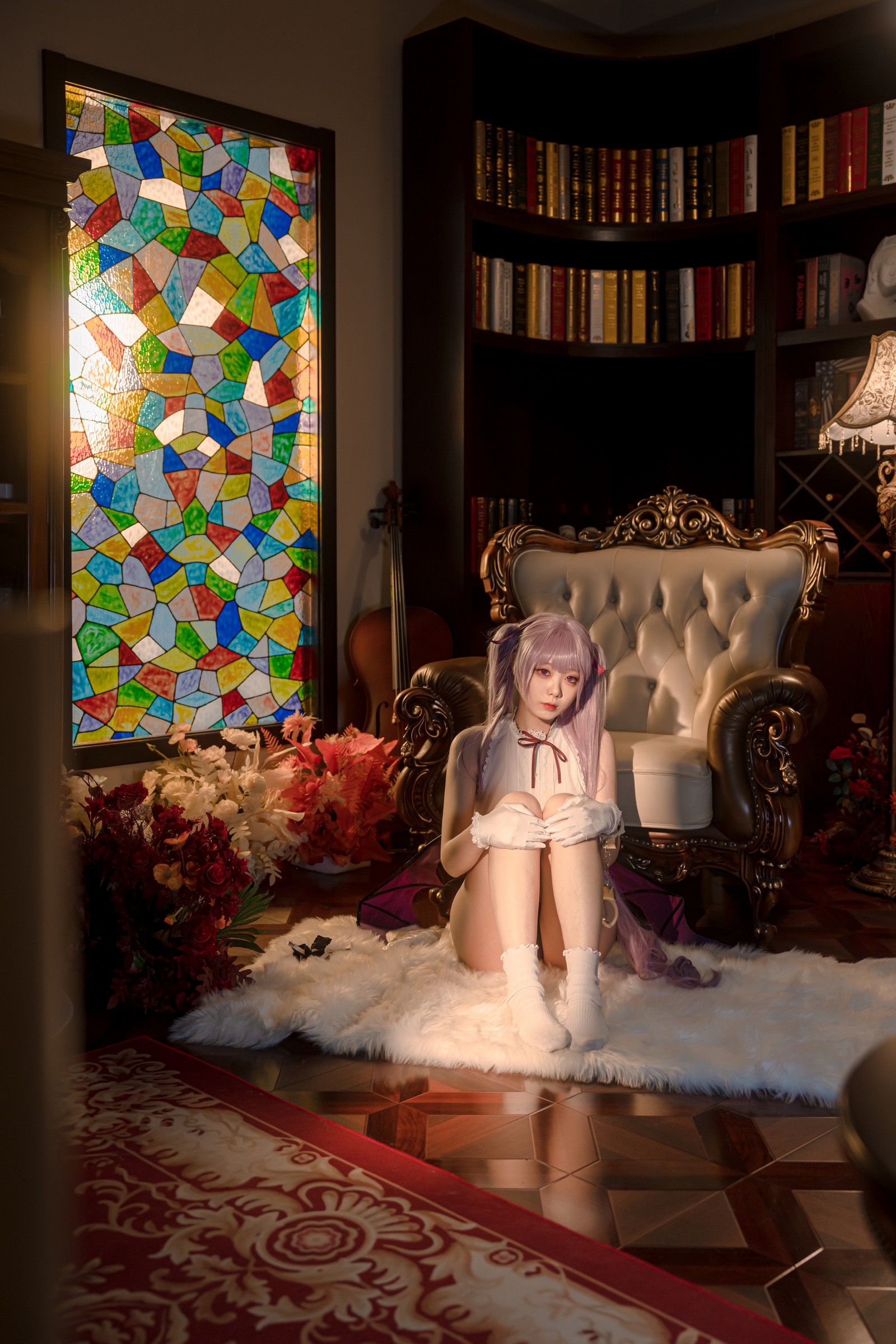 安食Ajiki 笨拙的小恶魔写真集 – 萌系COS & 性感魅力 [44P-1.18G]插图