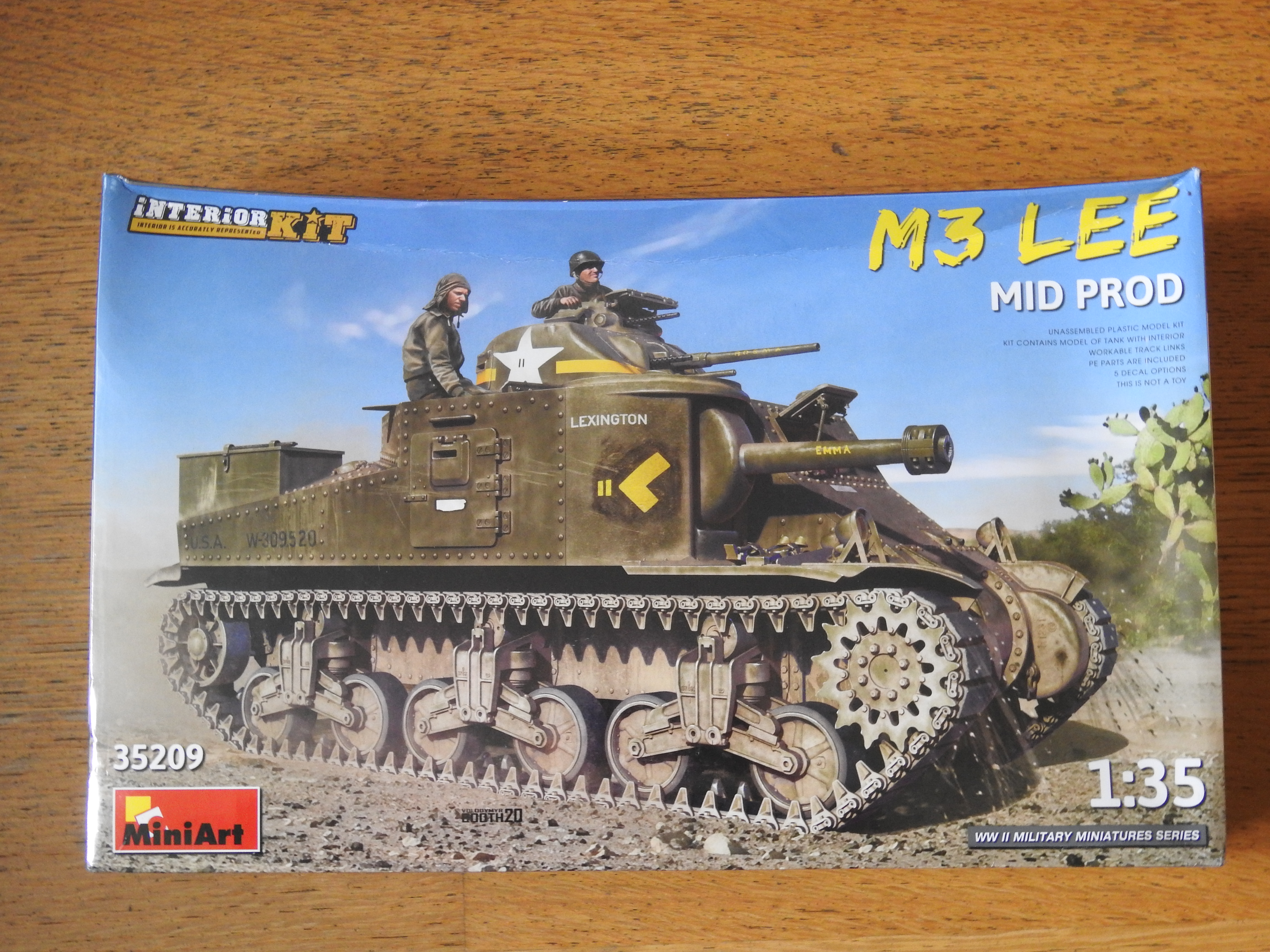 M3 Lee  Mid Prod w interior, MiniArt, 1/35 DSCN9318