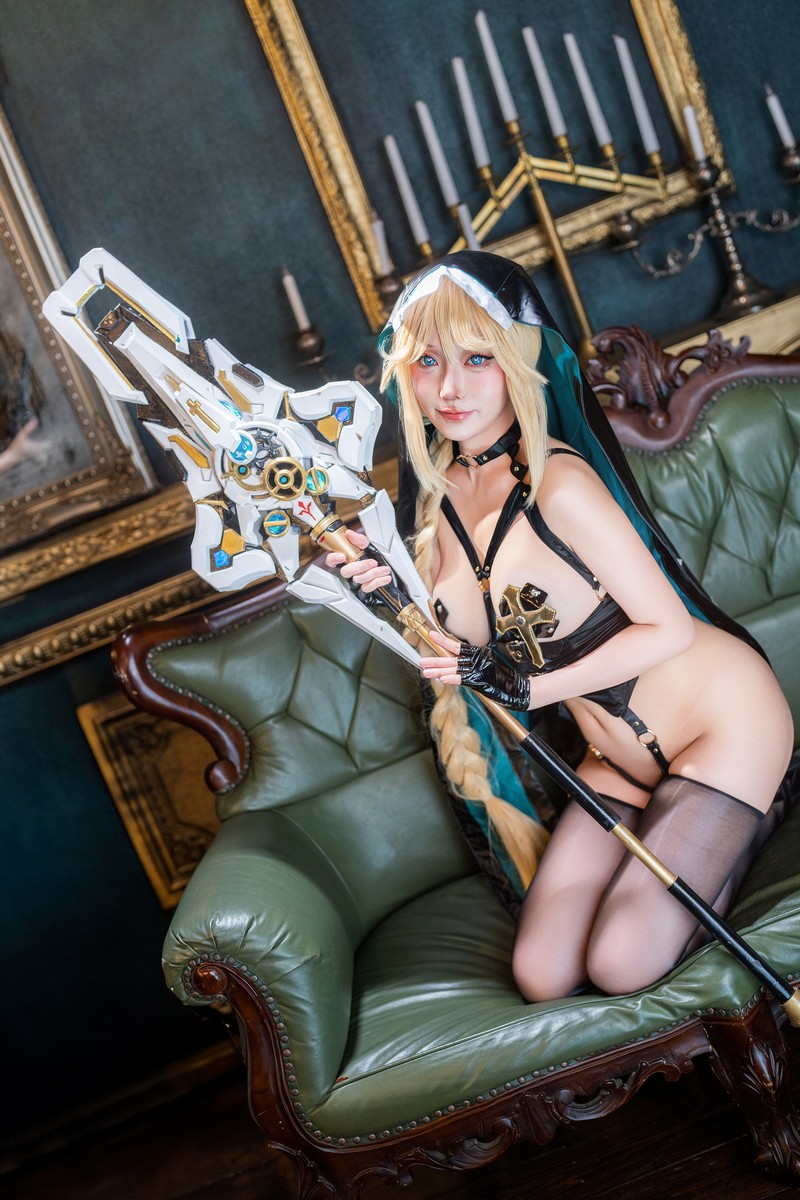 切切Celia Kiriko Cosplay NIKKE Goddess of Victory 写真 150P+5V插图