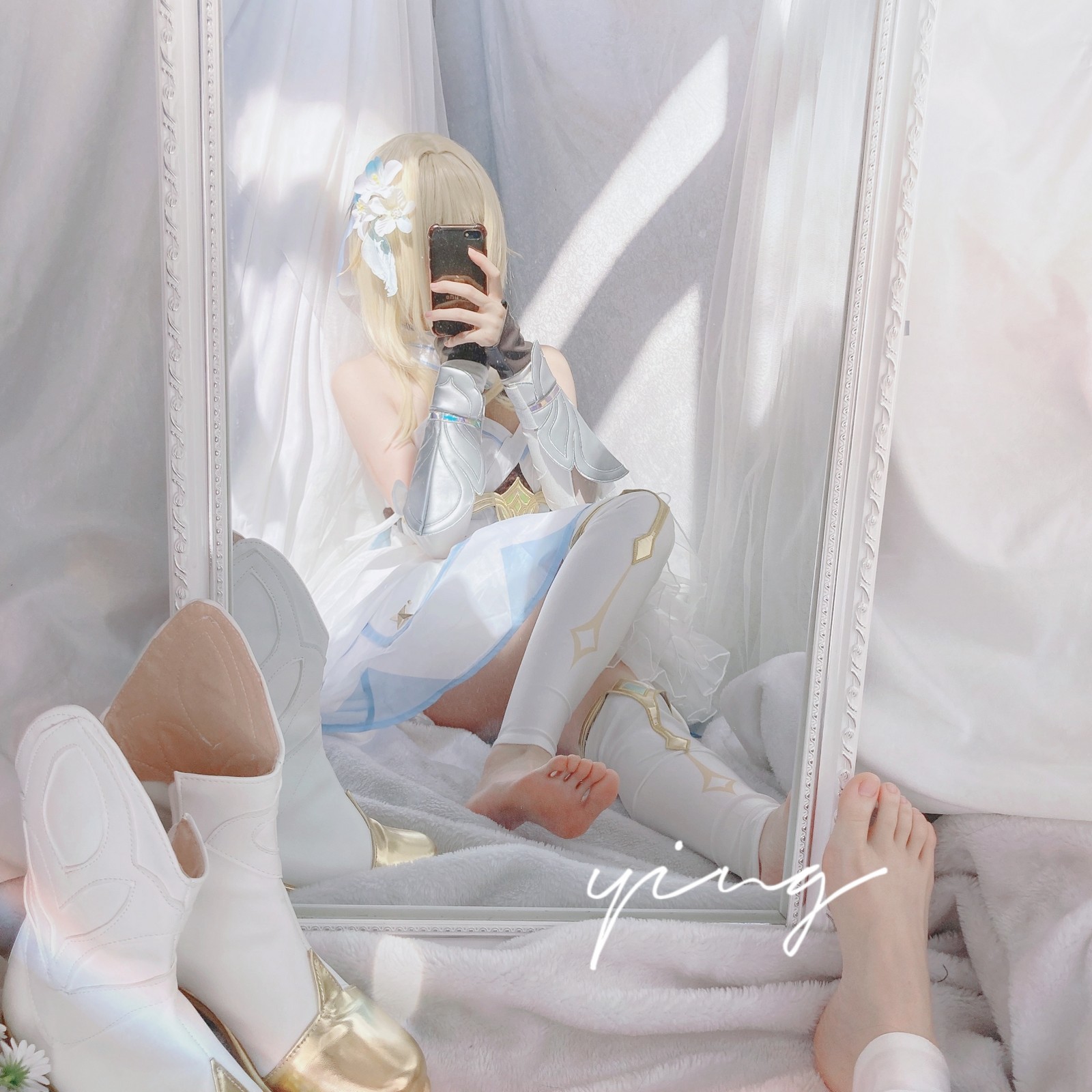 Seele麦麦荧纯白物语 Cosplay｜原神主题高清写真集（145P-445MB）插图9
