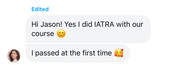 Student Testimonial