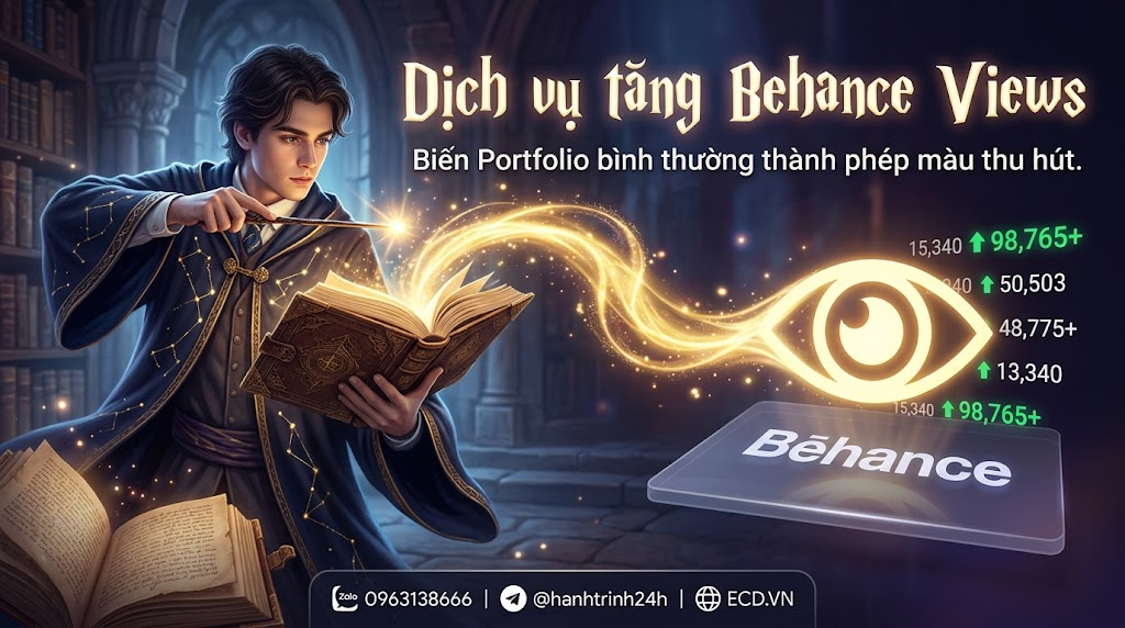 tăng behance views vip behance adobe