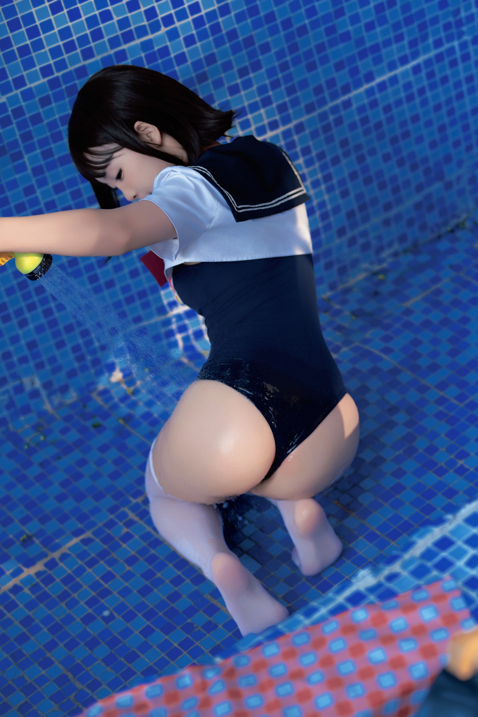 Bangni邦尼 – 反差 JK 泳装 Cosplay 写真集（97P-7V-841.3MB）插图6