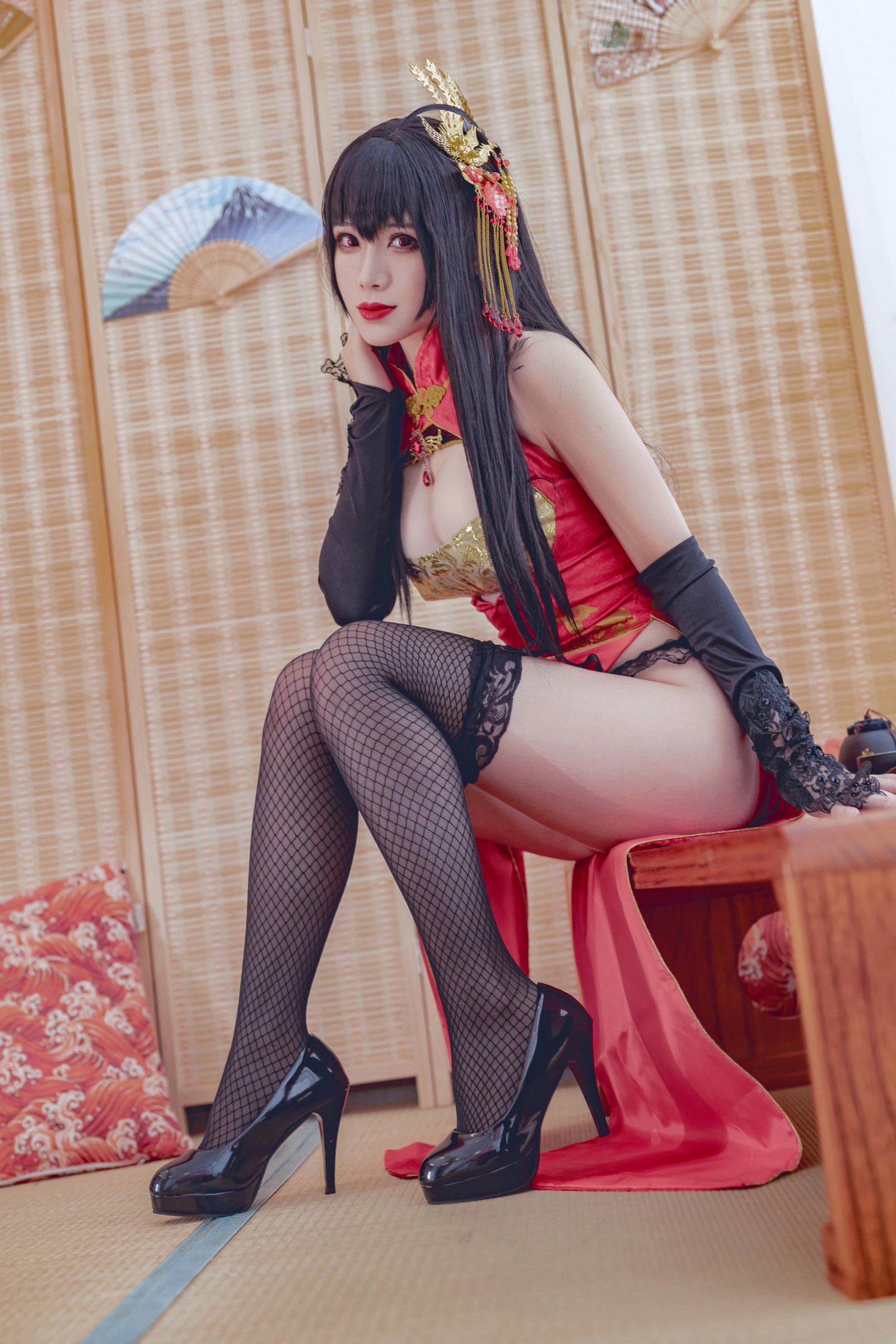 羊大真人 – 大凤 凤鸣春晓 Cosplay 高清写真集（23P-318.8MB）碧蓝航线插图7