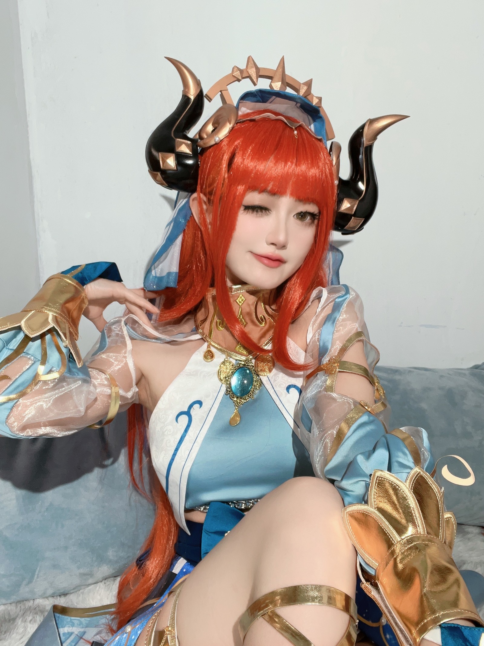 趴趴捣蛋陌 妮露 西域舞娘 Cosplay 写真集｜异域风格高清摄影（67P｜236MB）插图5