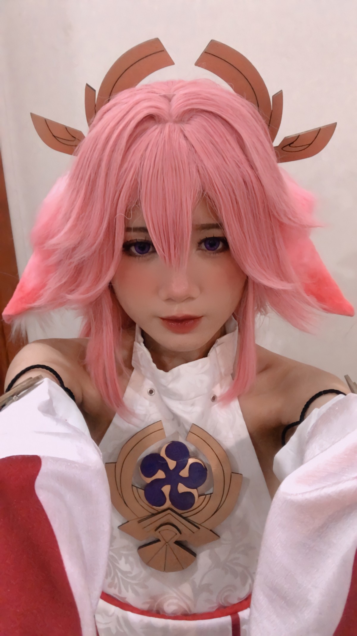 PoppaChan Yae Miko Cosplay (Genshin Impact) – 55 Photos 224MB插图