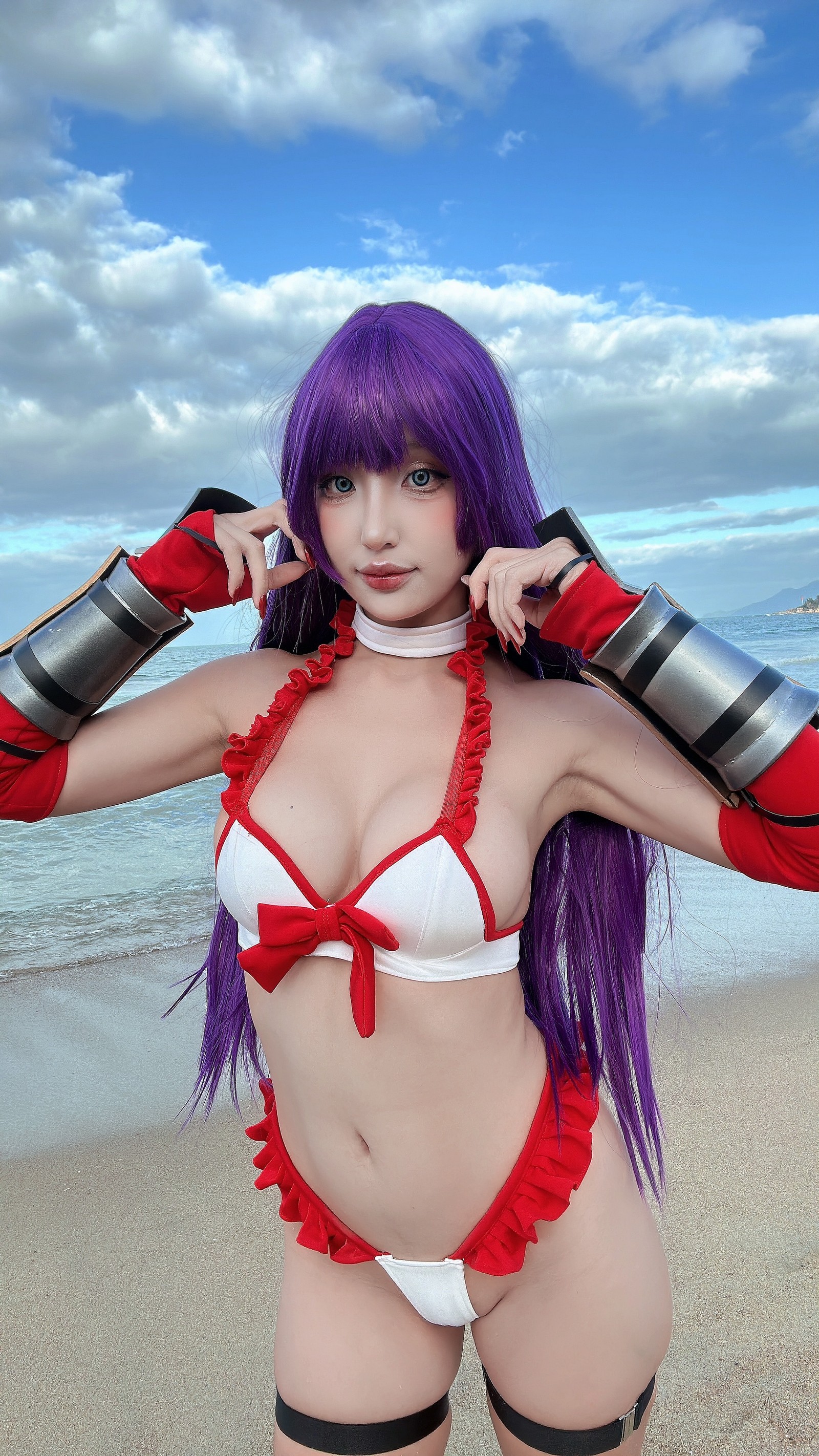 Puy Puy – 玛尔达 Martha Summer Cosplay 写真视频（96P+3V-4.56GB）FGO插图5