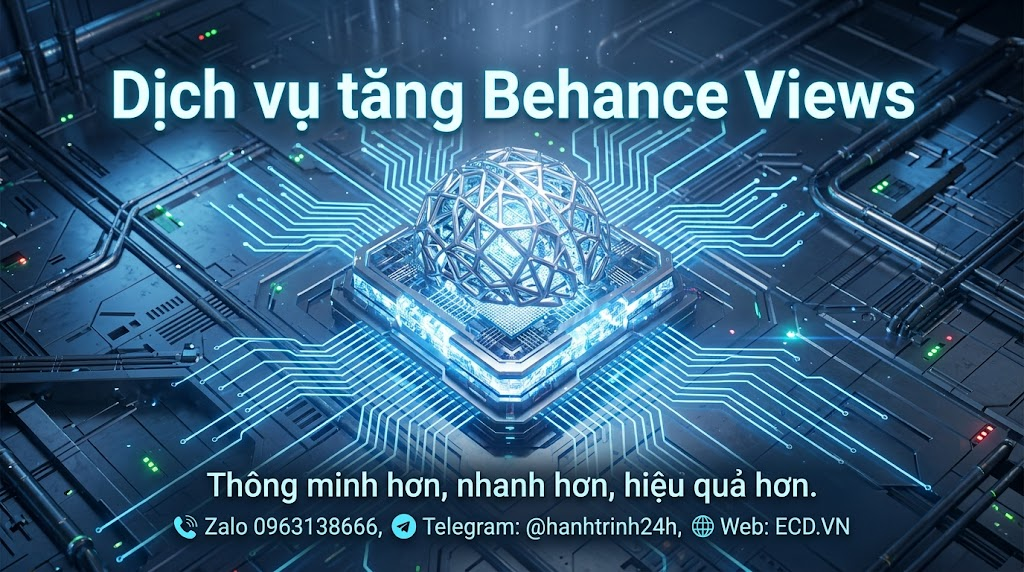dịch vụ tăng behance views pro behance freelancer