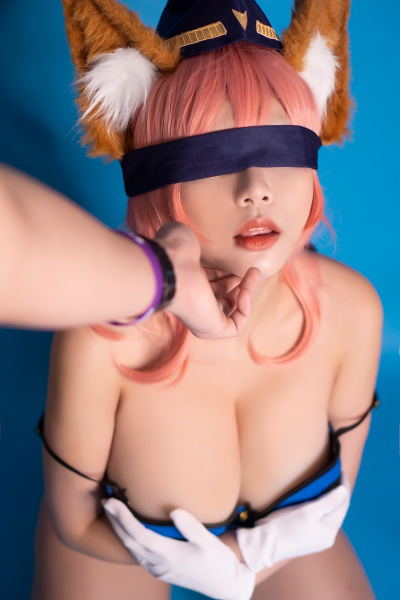 Hana Bunny 玉藻前警察 Cosplay写真｜Fate Tamamo Police 高清图片合集[10P-45.9M]插图7