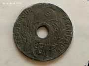 1 Cent 1941. Indochina Francesa 1940-112