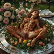Garden-wedding-wom-served-Brown-hair-0-24
