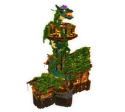 Deep Lucky Block dragon tower