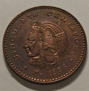 50 Centavos - México, 1956 - Cuauhtémoc IMG-20210428-182354