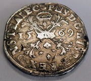 Felipe II: Escudo de Borgoña - Señorío de Utrecht, 1569 IMG-20221110-105547