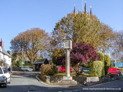 The church approach, Stratton, Cornwall.