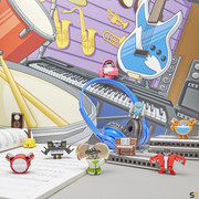 Transformers-Bot-Bots-Wave-2-Music-Mob