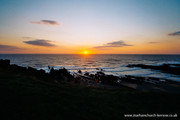 Sunset from Compass Point, Bude, Cornwall.